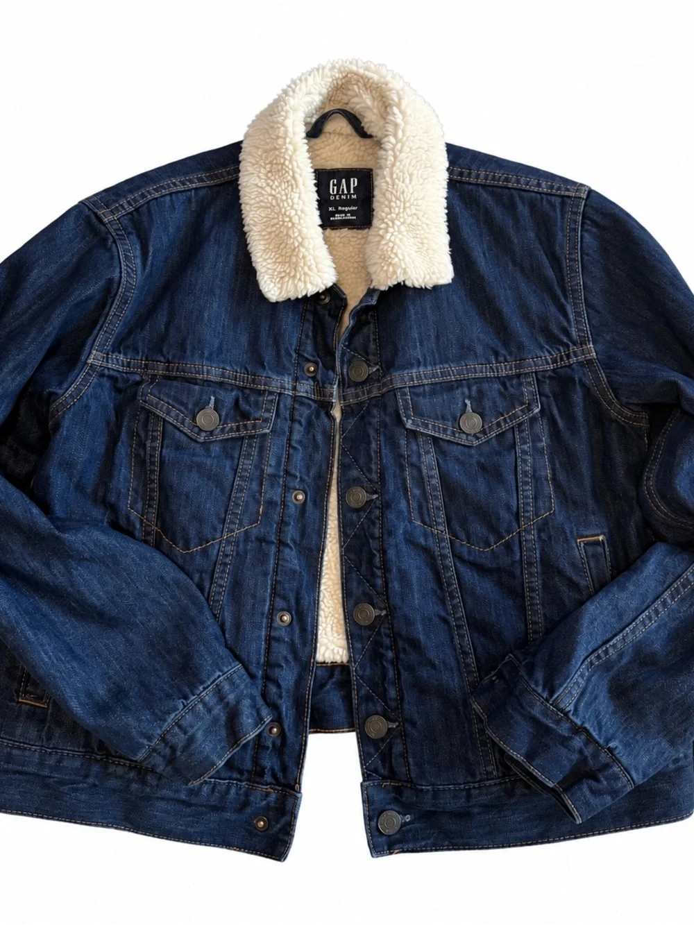 GAP Dark Blue Denim Sharper Jacket